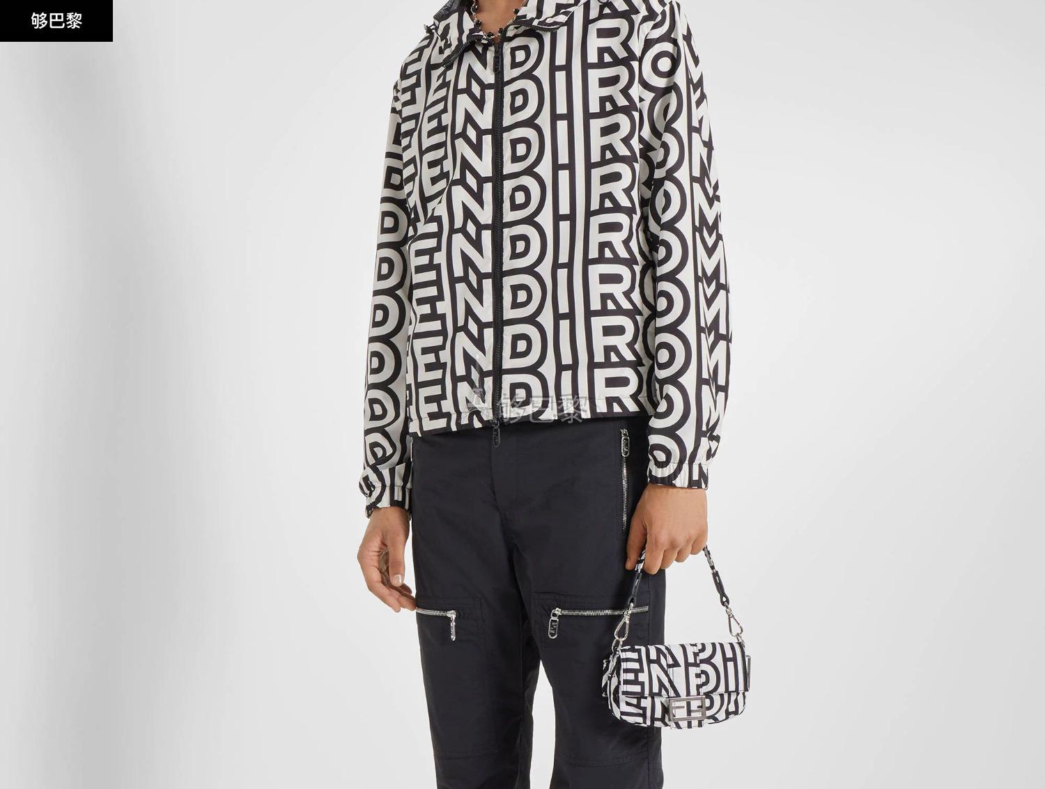 【包邮包税】 fendi芬迪 23春夏 男士 夹克 fendi roma胶囊系列双色