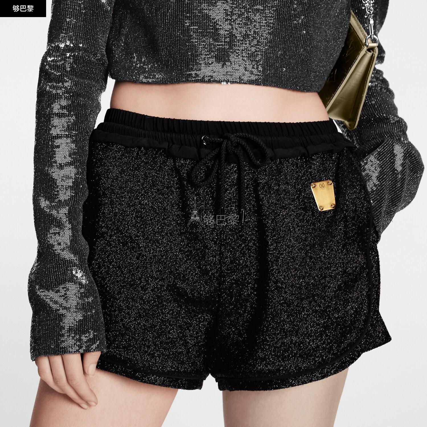 【包邮包税】 lv路易威登 23春夏 女士 短裤 亮面慢跑短裤 1aaz18 1a