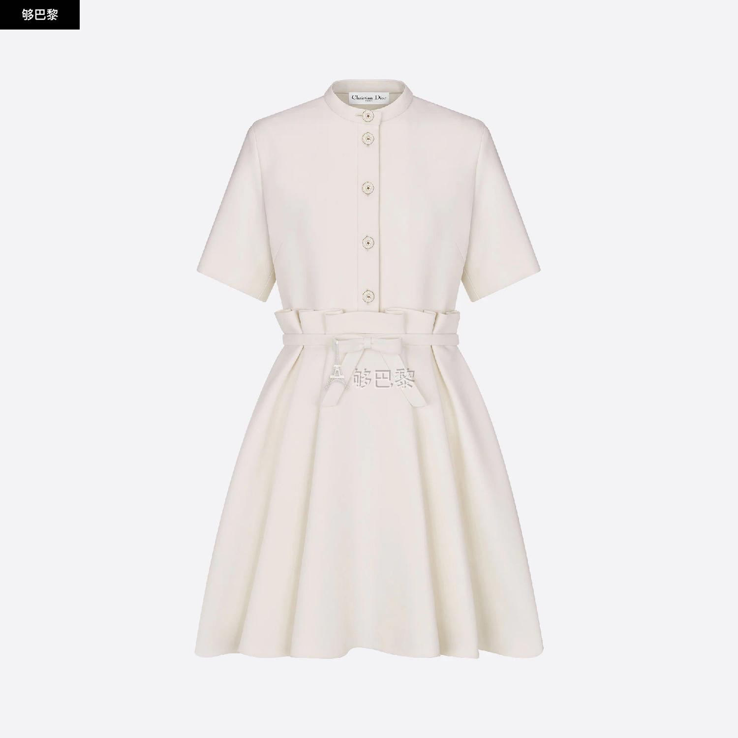 【包邮包税】 dior迪奥 23春夏 女士 连衣裙 robe courte evasee 321r