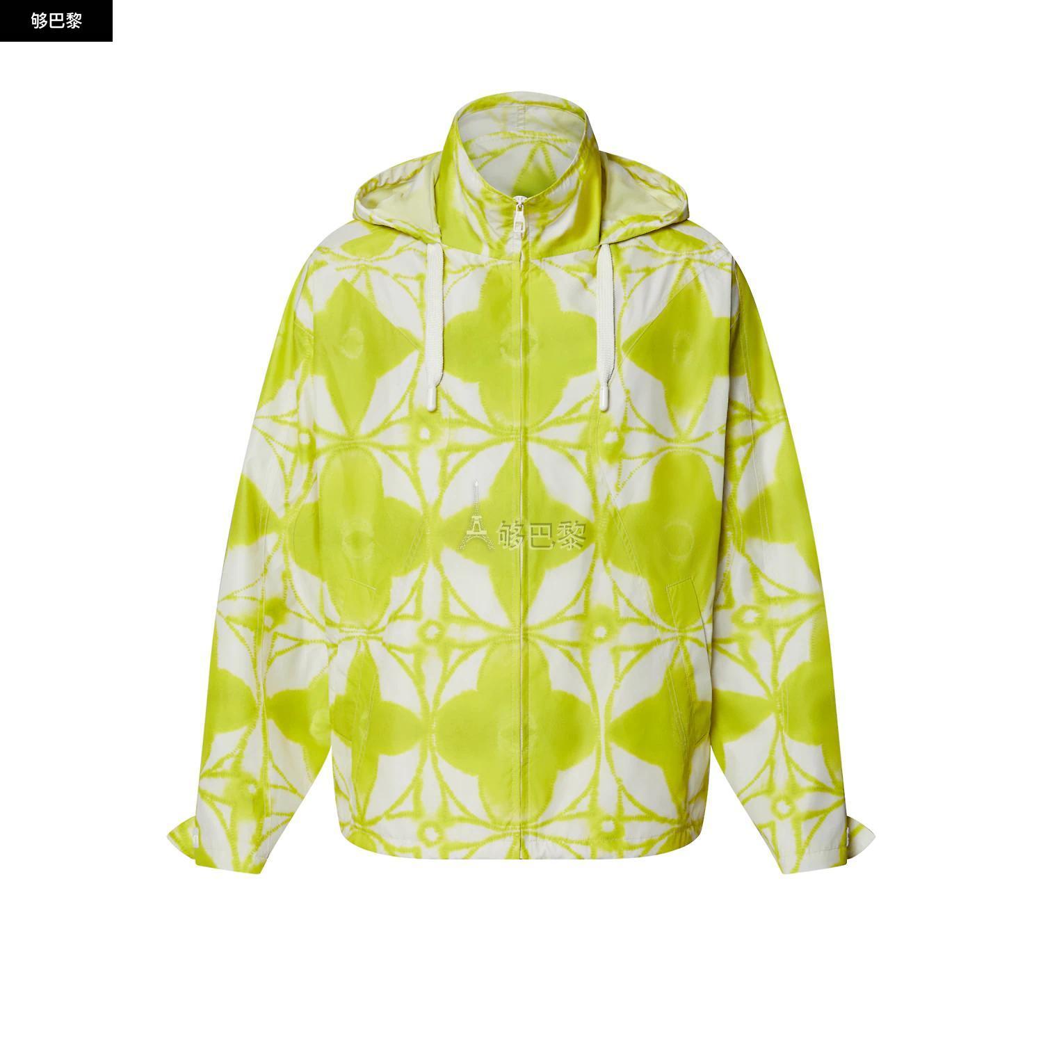 【包邮包税】 lv路易威登 23春夏 男士 夹克 monogram 绞染印花防风