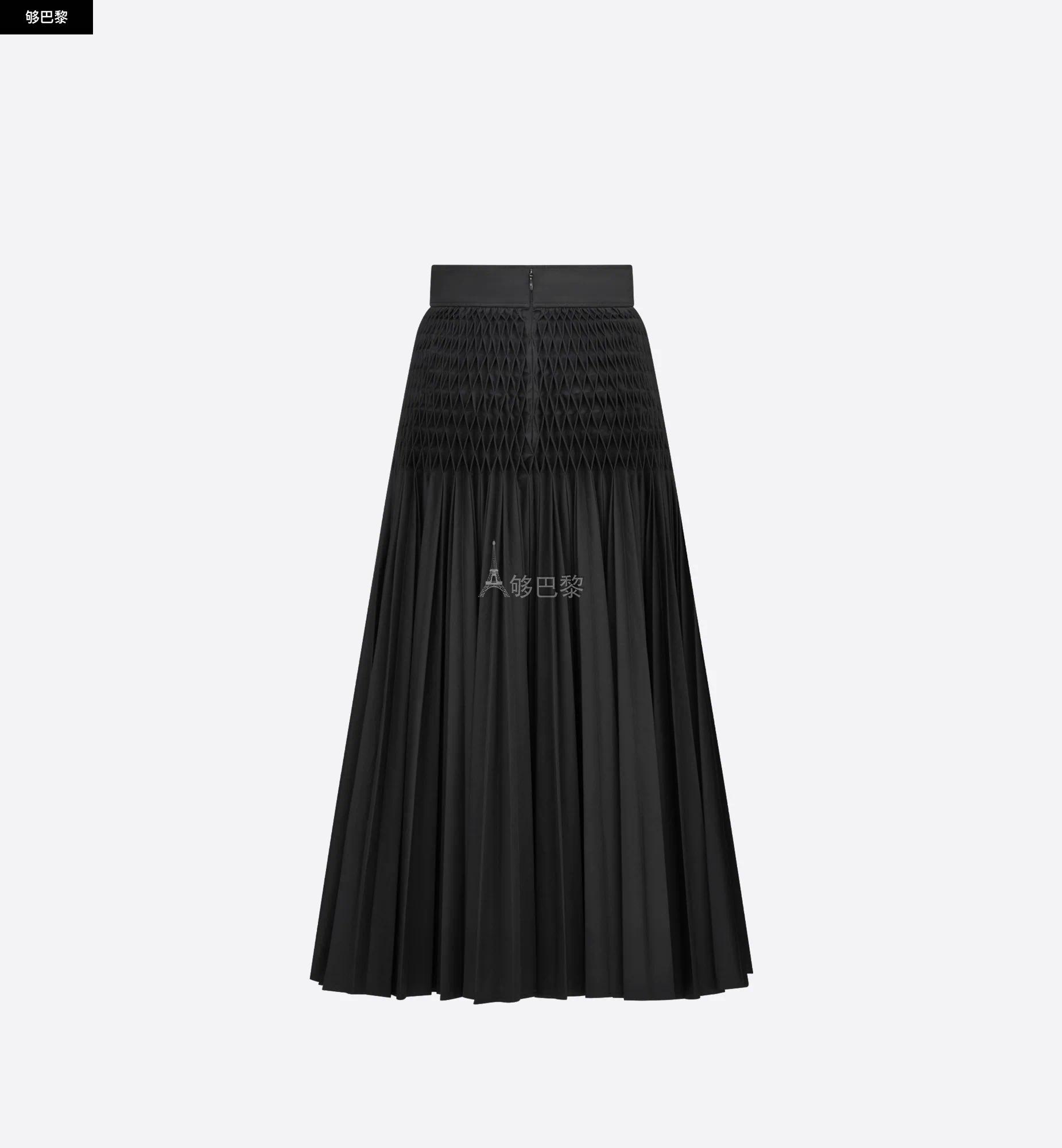 【包邮包税】 dior迪奥 23春夏 女士 半身裙 中长百褶裙 321j01a3332