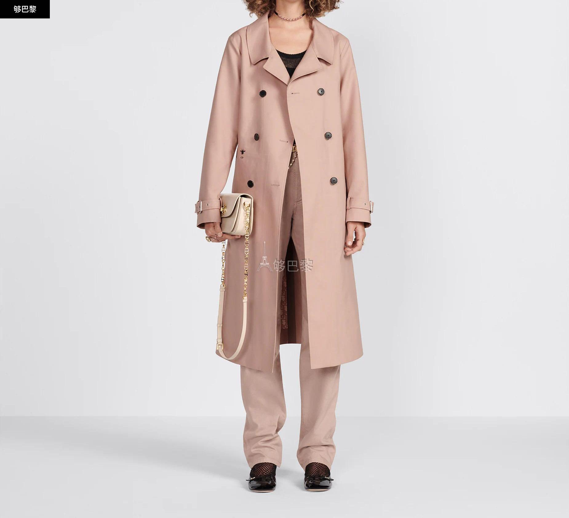 dior迪奥 23春夏 女士 大衣 风衣 327m13a3905_x4229【正品 价格 图片