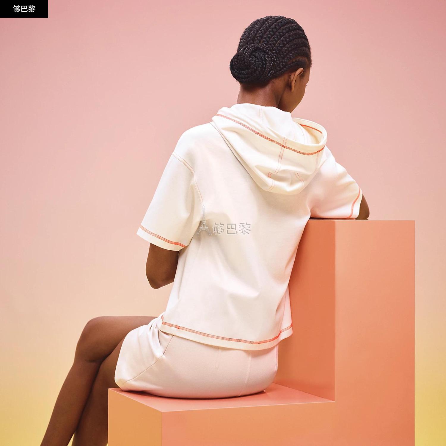 【包邮包税】 hermes爱马仕 23春夏 女士 短袖t恤 t-shirt court a