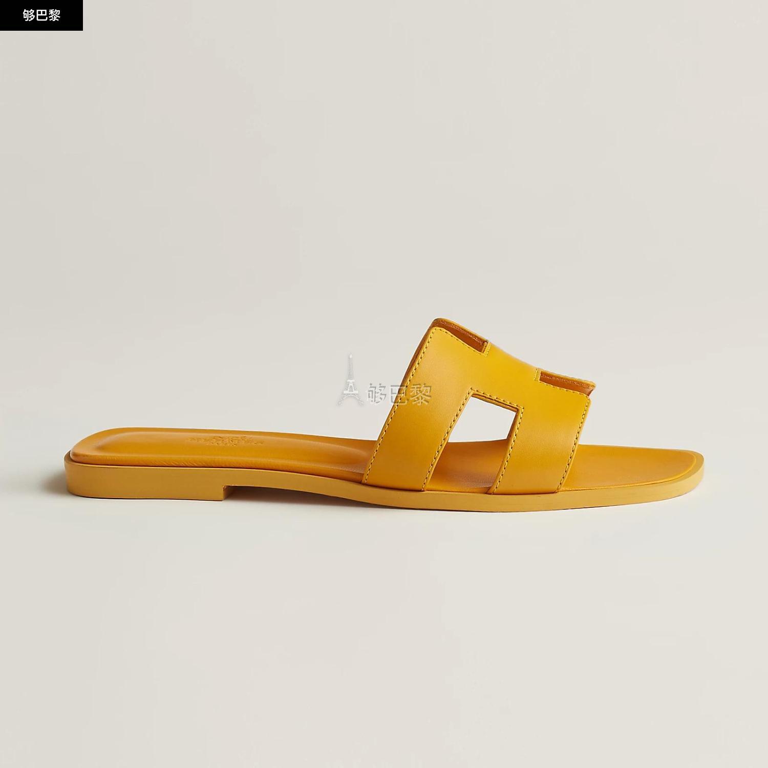 【包邮包税】 hermes爱马仕 23春夏 女士 拖鞋 sandales oran h202230