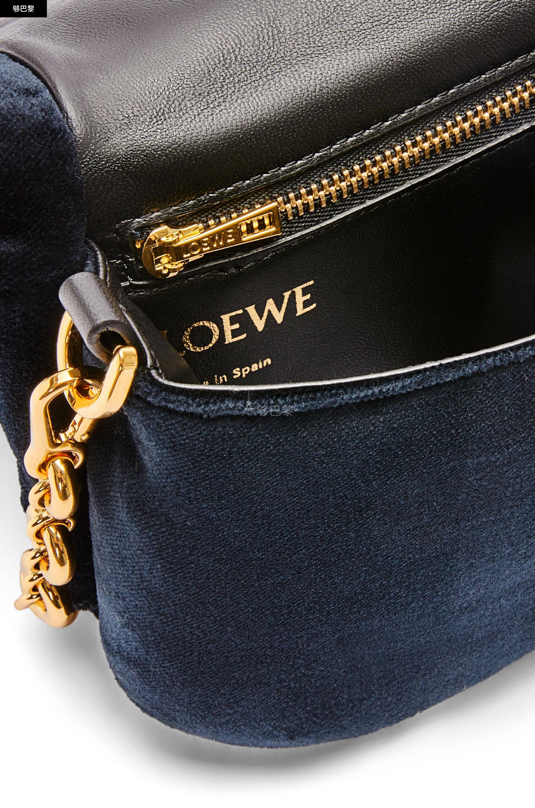 【包邮包税】 loewe罗意威 23春夏 女士 手拿包 mini puffer goya bag