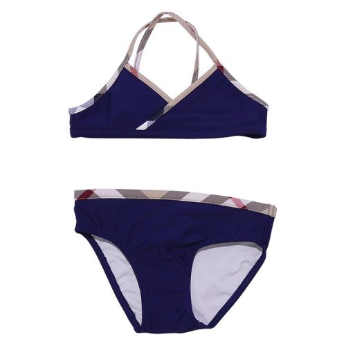 【18春夏】 burberry/博柏利 女童泳衣 时尚 百搭 蓝色 3751