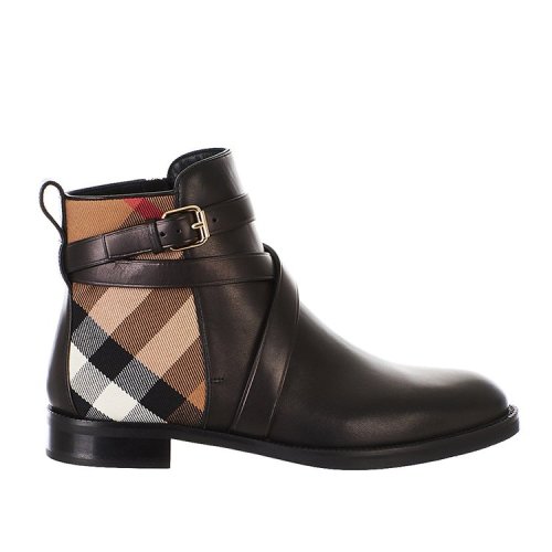 burberry/博柏利 18秋冬 时尚 格纹 短靴 4120