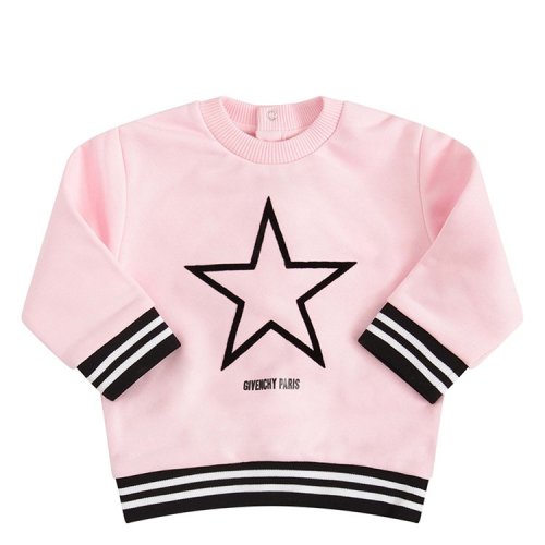 givenchy kids/纪梵希 18年秋冬 儿童卫衣/绒衫 logo 星星 3985
