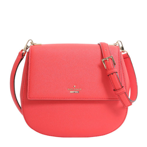 kate spade/凯特·丝蓓 女士 logo装饰 真皮 斜挎包 eb