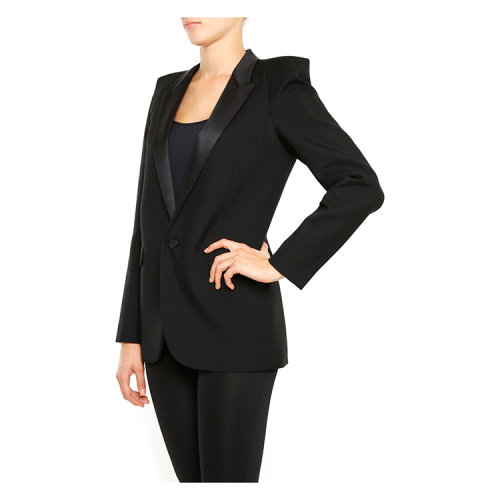 【17秋冬】 yves saint laurent/圣罗兰 女士西服 100%初剪羊毛 时尚