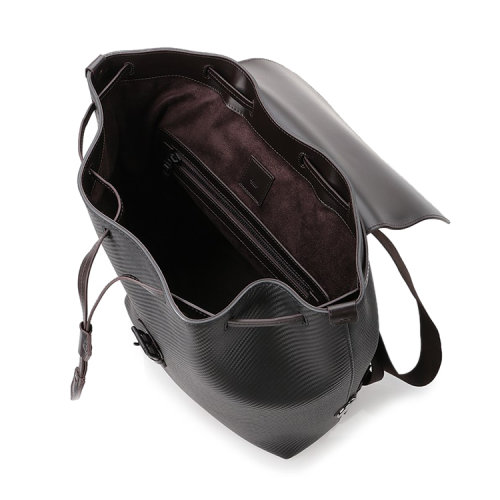 dunhill/登喜路 男士 牛皮 斜条纹理 双肩包 al