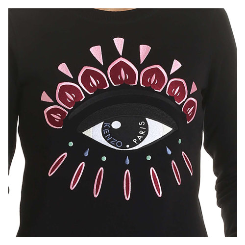 kenzo/高田贤三 19秋冬 女卫衣 印花 眼睛 3268