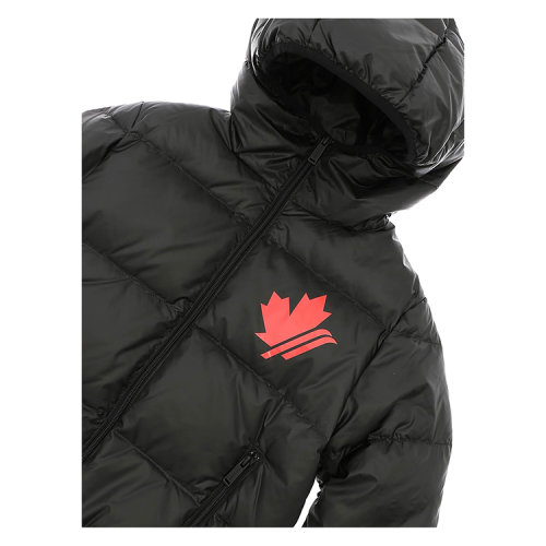 dsquared2/d二次方 19秋冬 男婴 儿童羽绒服/棉服 logo 枫叶印花 涤纶