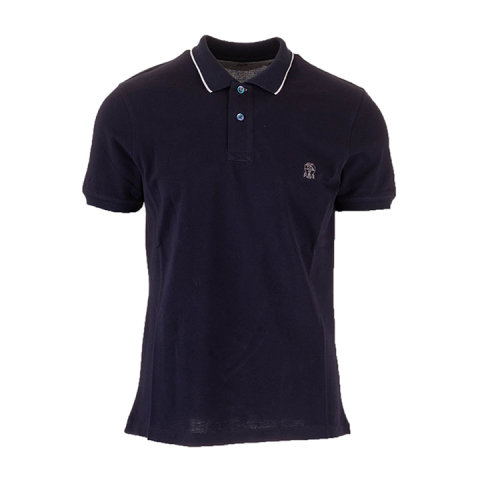 brunello cucinelli/brunello cucinelli 21年春夏 男士短polo logo