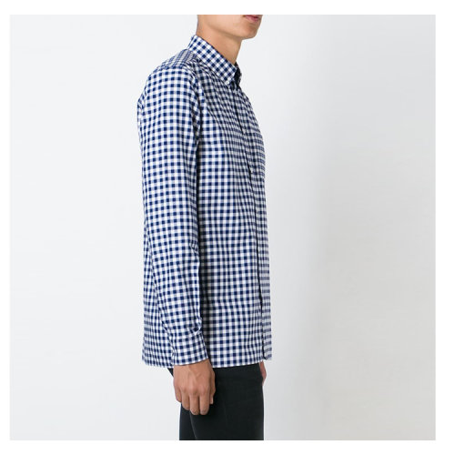 givenchy/纪梵希 男士 纯棉 格子条纹 衬衫 os