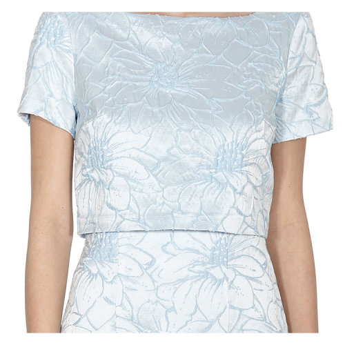 【17春夏】blugirl/蓝色少女 女士 棉质 醋酸纤维 合成纤维 花朵纹理