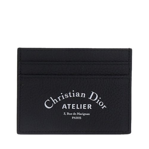 【18春夏】 dior homme/迪奥桀傲 男士 皮革 钱包 logo装饰 时尚 黑色