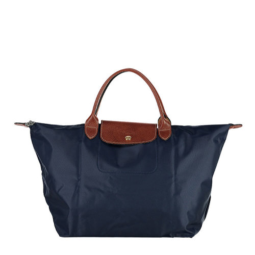 【18秋冬】longchamp/珑骧 女士 尼龙帆布 中号 手提包 3214
