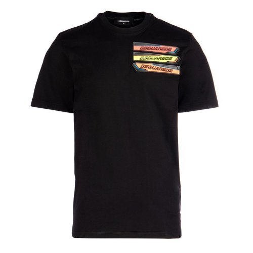 【dsquared2d二次方 男士短袖t恤】dsquared2/d二次