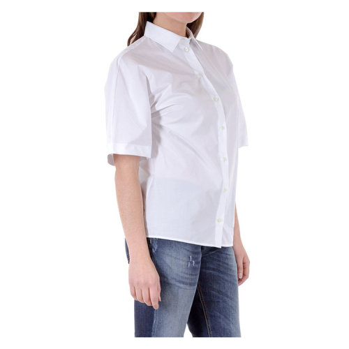 dolce&gabbana/杜嘉班纳 女士 翻领 纯色 舒适 女士袖衬衫 cl