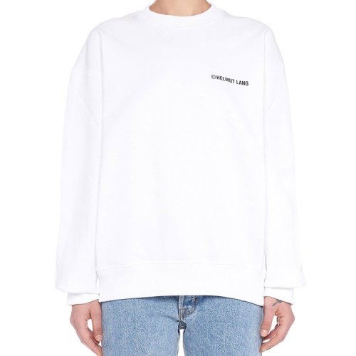 helmut lang/海尔姆特·朗 18秋冬 女士女卫衣 圆领 印花 3601