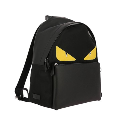 【18春夏】 fendi/芬迪 男士 双肩包 时尚 小恶魔 黑色 3187