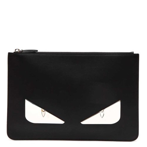 【18秋冬】 fendi/芬迪 男士 手拿包 logo 小恶魔 3601