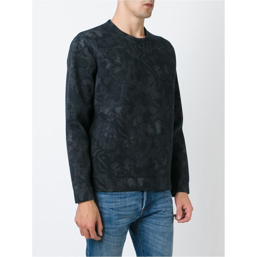 【春季折扣】valentino/华伦天奴 男士 棉 莫代尔 经典蝴蝶印花 卫衣