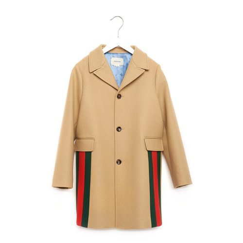 风衣】gucci/古驰 18秋冬 男童大衣/风衣 经典 条纹 3601【正品 价格