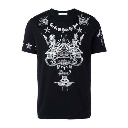 【17春夏】givenchy/纪梵希 男士 印花 短袖 t恤 al