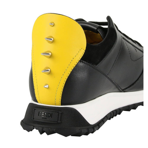 【18春夏】 fendi/芬迪 99% 其他织物 小恶魔 黑色 休闲运动鞋 gig