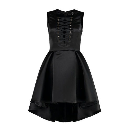 【新品】 elisabetta franchi/伊丽莎白 法兰奇 女士 纯色 束腰 修身