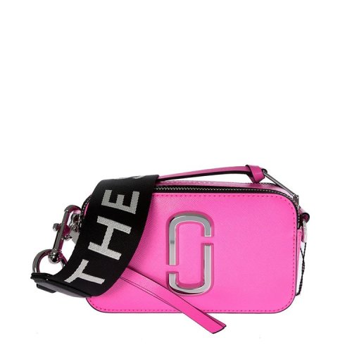 marc jacobs/马克雅各布斯 19春夏 女士 斜挎包 相机包 logo 宽肩带