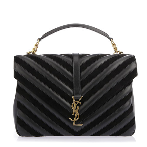 saint laurent/圣罗兰 女士 100%真皮 单肩包 经典 菱格 时尚 链条带