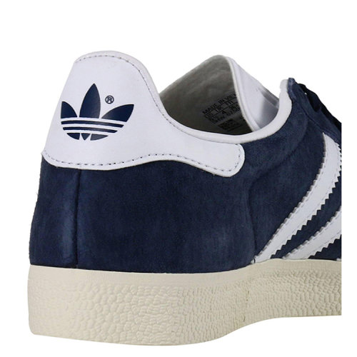 【17秋冬】 adidas originals/阿迪达斯三叶草 100% 皮 条纹 平底鞋