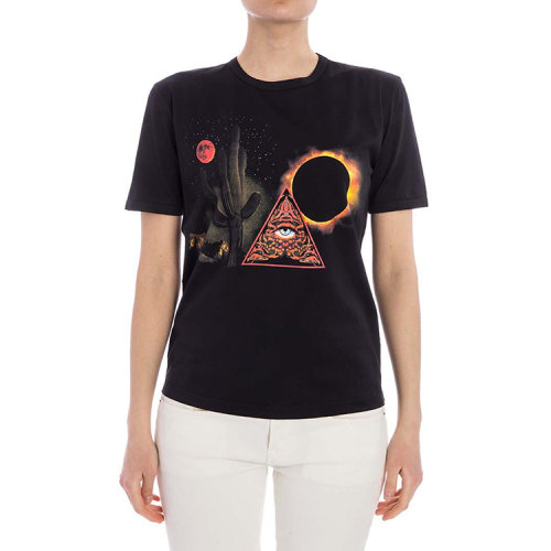 givenchy/纪梵希 女士 棉质 圆领 女士短袖t恤 cl