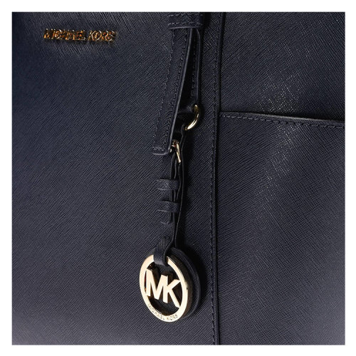 kors 女士 皮革 單肩包 logo裝飾 時尚 藍色 gig 尺寸:30x26x11 cm