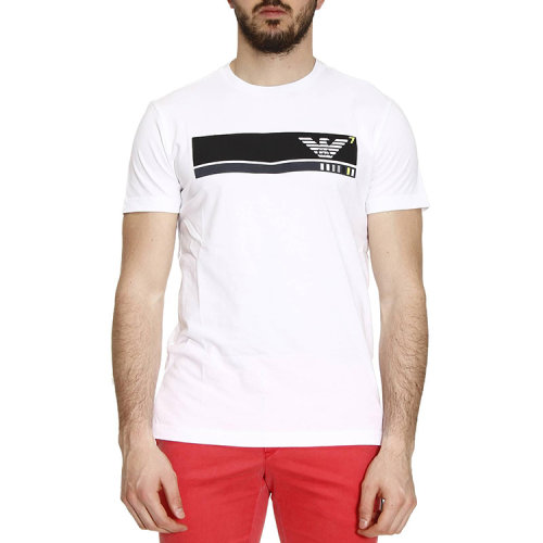 emporio armani/安普里奥阿玛尼 logo装饰 男士短袖t恤 gi