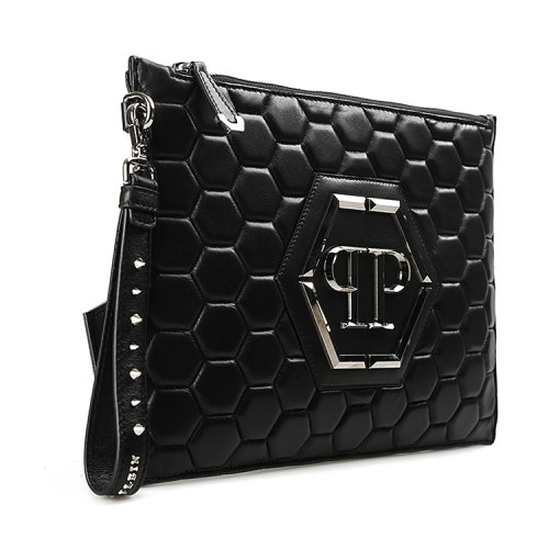 【新品】 philipp plein/菲利普·普兰 纹理 男士 手拿包 s