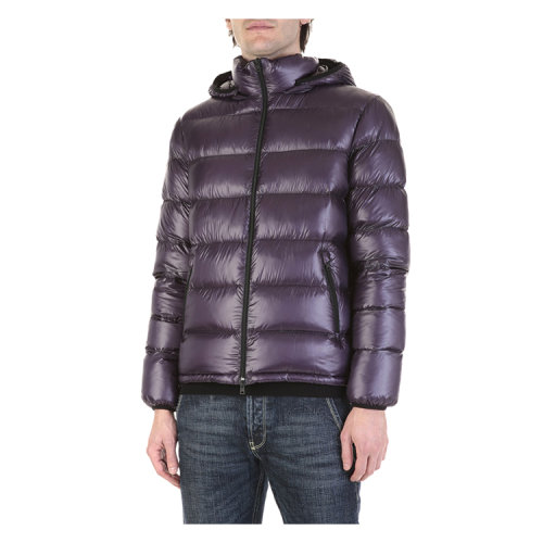 【可用券】herno/herno 男士 聚酰胺 弹性纤维 羽绒 羽毛 亮面 羽绒服