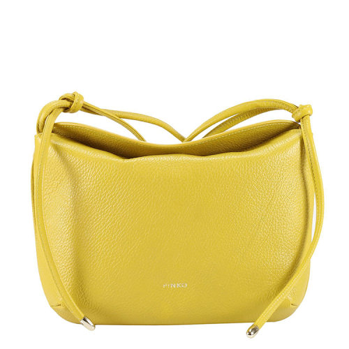 【17年春夏】 pinko/品高 女士 真皮 横款 纯色 单肩包 gi