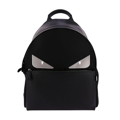 【18春夏】 fendi/芬迪 男士 皮革 双肩包 时尚 小恶魔 黑色 gig 尺寸