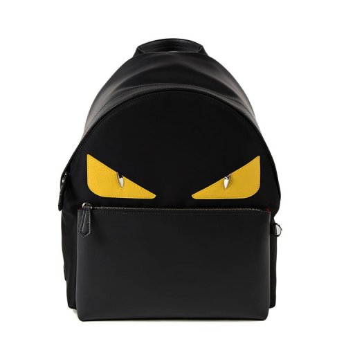 【18春夏】 fendi/芬迪 男士 双肩包 时尚 小恶魔 黑色 3032