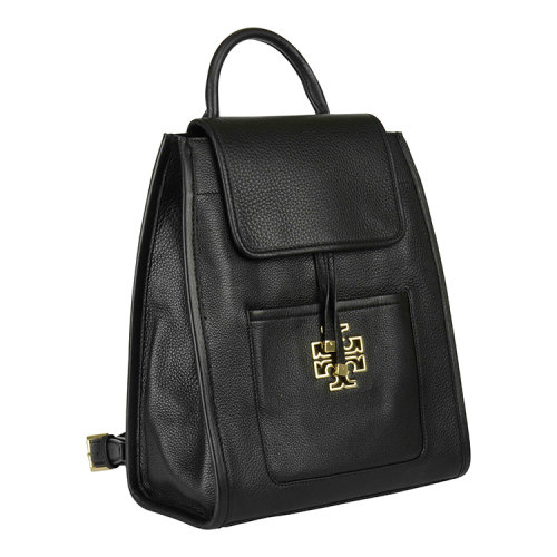 【包邮包税】tory burch/汤丽柏琦 女士 小牛皮 经典logo装饰 双肩包