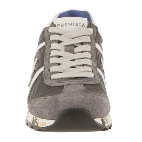 premiata/premiata 男士 织物配皮 拼接 运动鞋 zi
