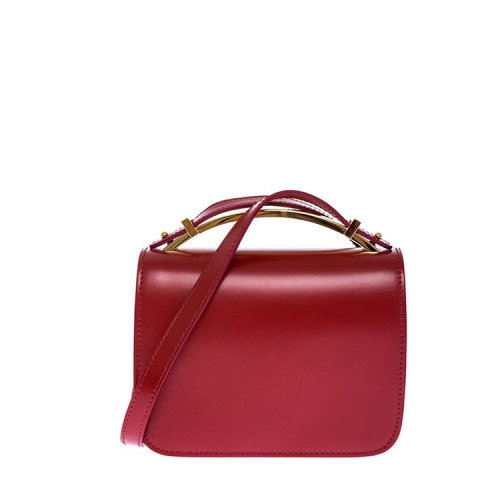 【16年秋冬】 marni/玛尼 女士皮革单肩包 红色 cl