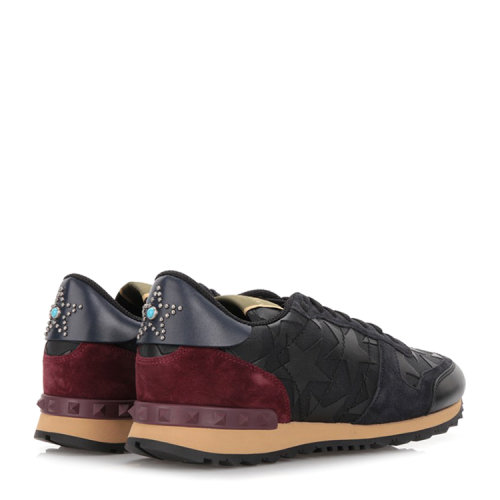 valentino/华伦天奴 男士 真皮 浮雕五角星 运动鞋 al