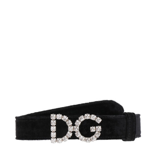 【18春夏】 dolce&gabbana/杜嘉班纳 女士腰带 皮革 时尚 logo装饰