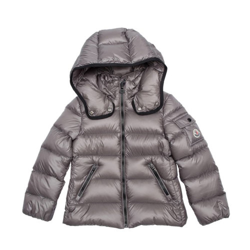 【17秋冬】 moncler/蒙克莱 女童儿童羽绒服/棉服 100%尼龙 连帽 时尚