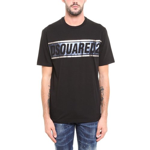 dsquared2/d二次方 男士短袖t恤 logo 印花 4124